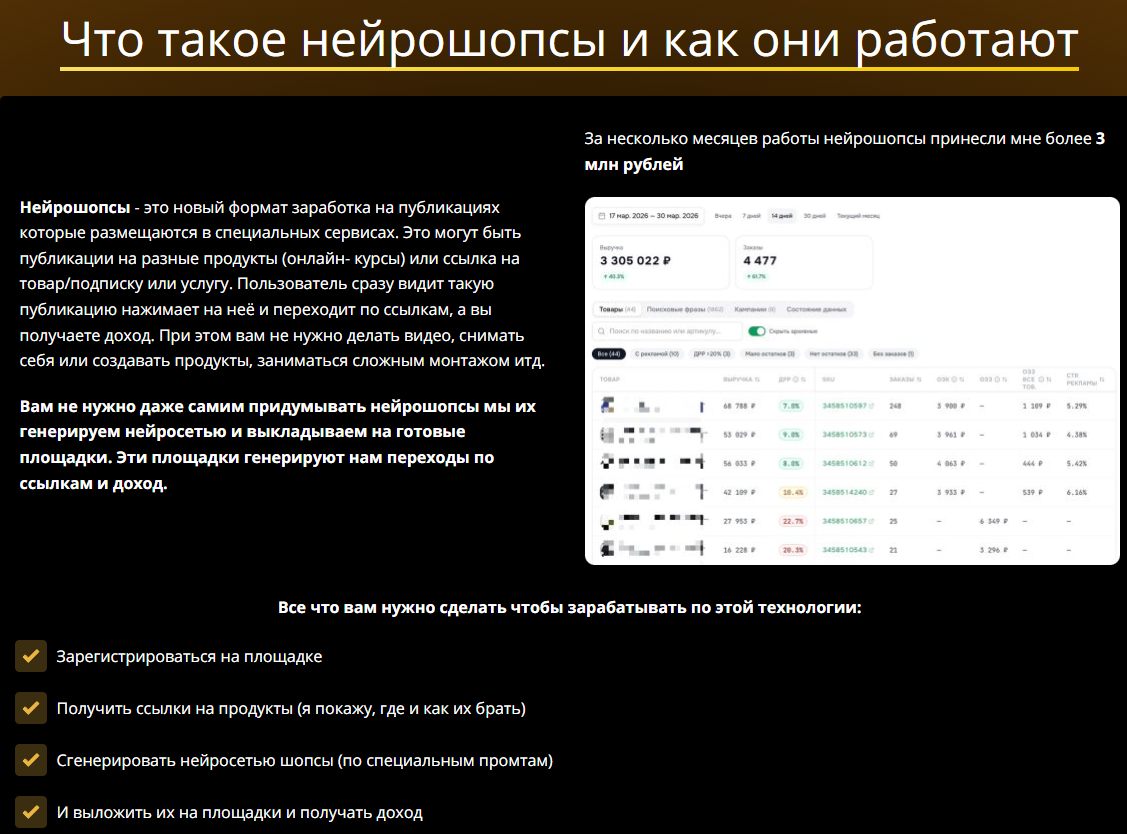 neiroshops online