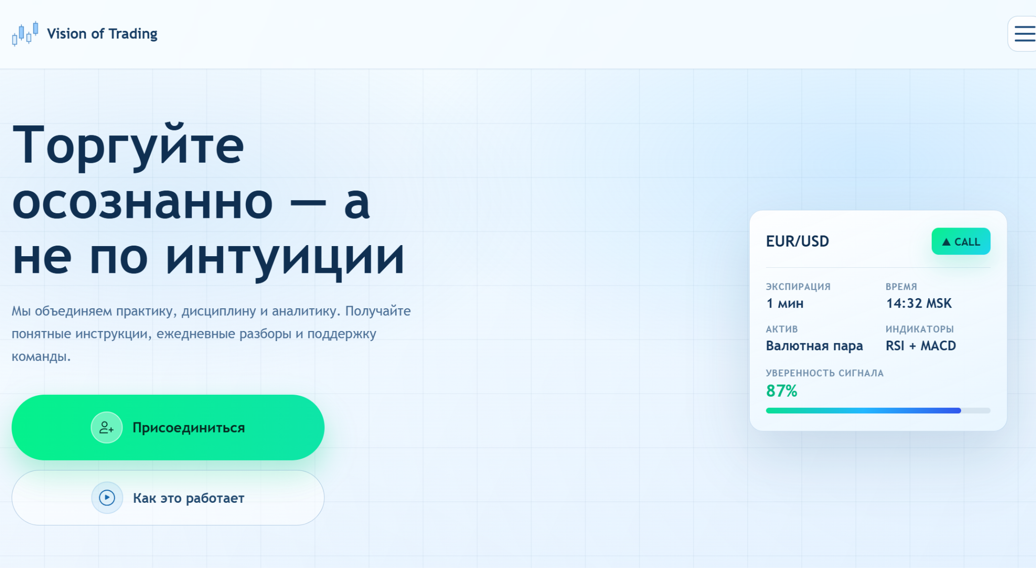 vision of trading