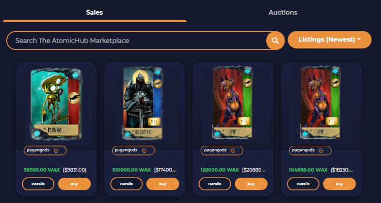 pagangods игра