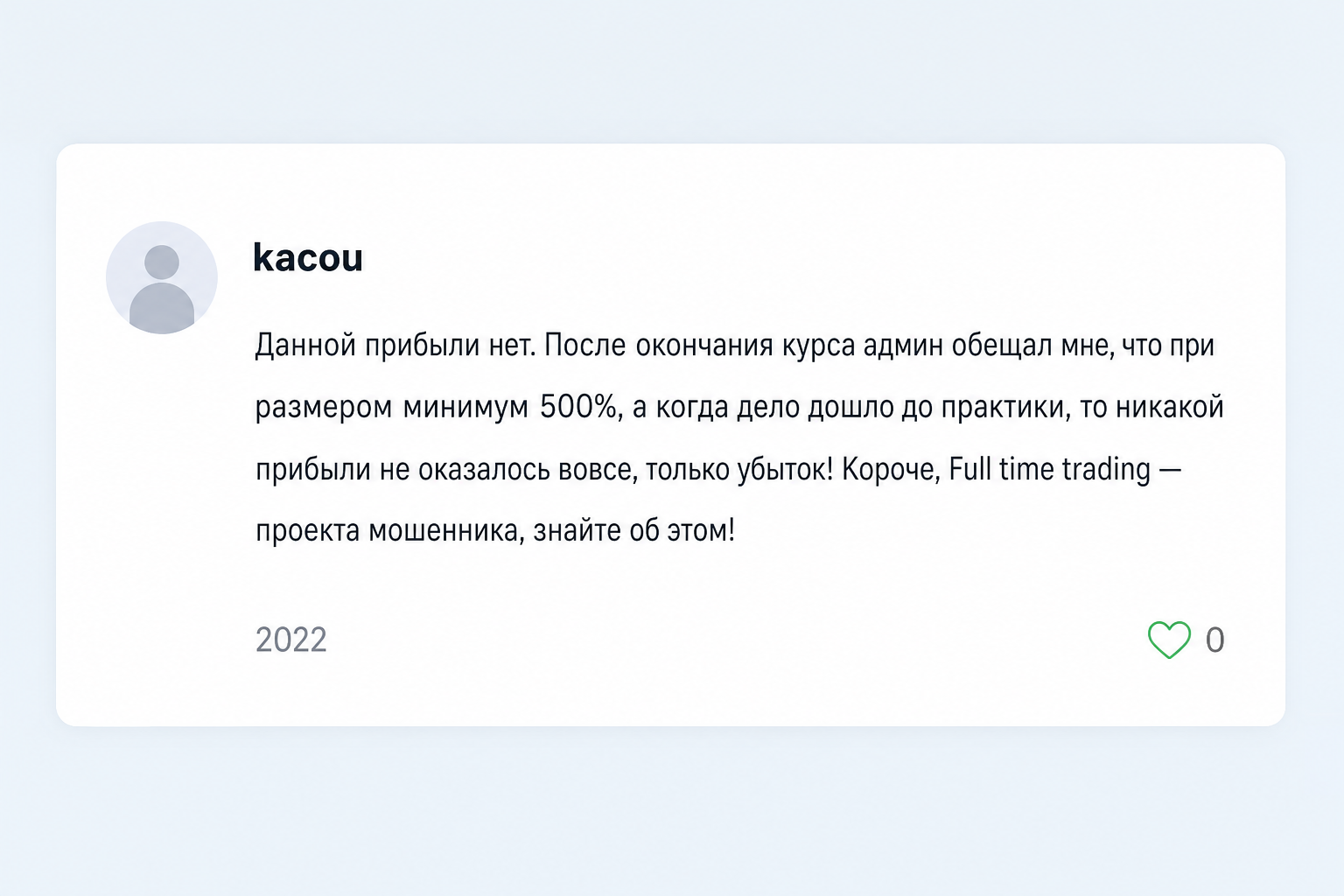 Фулл Тайм Трейдинг