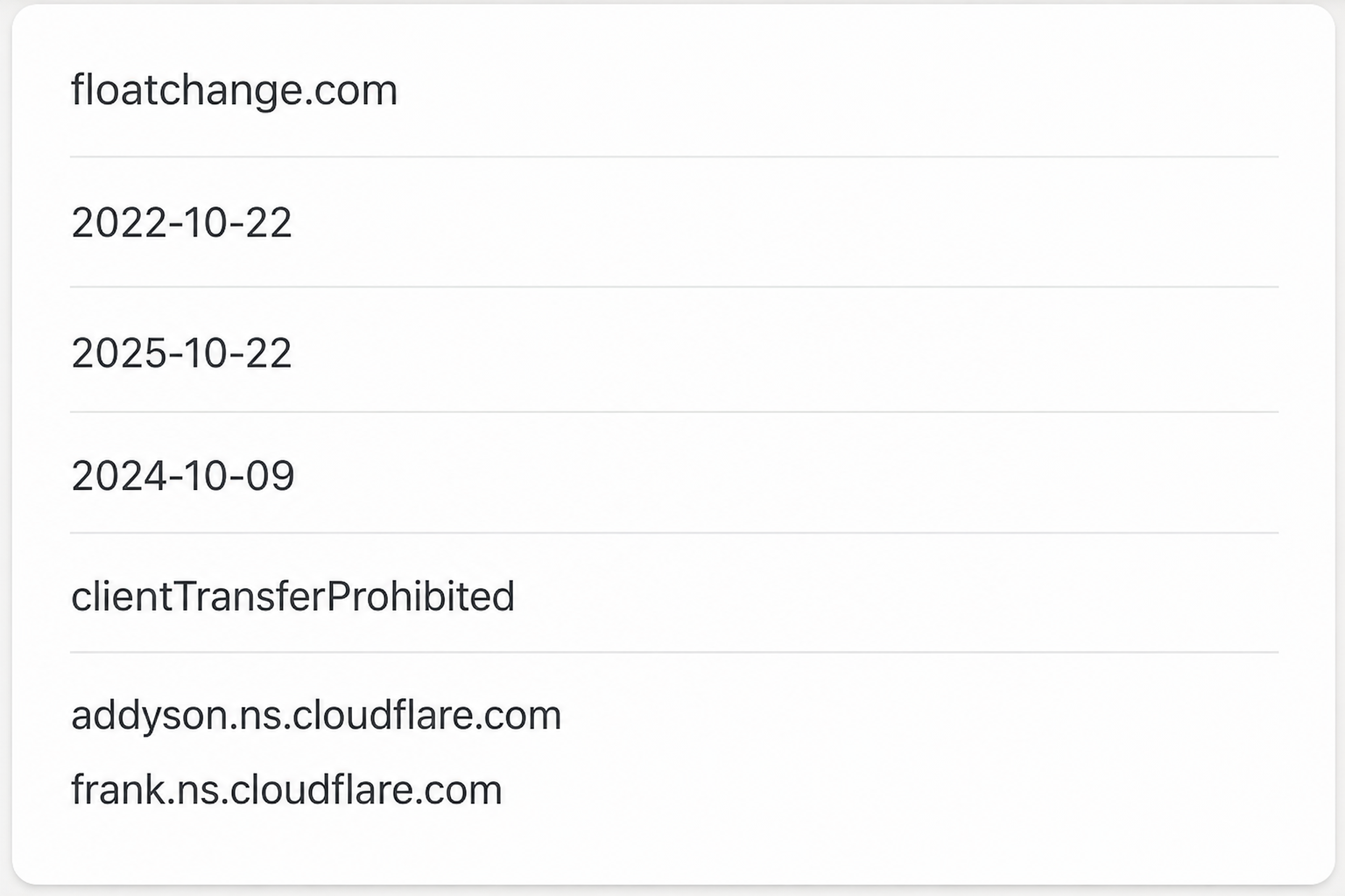Floatchange 