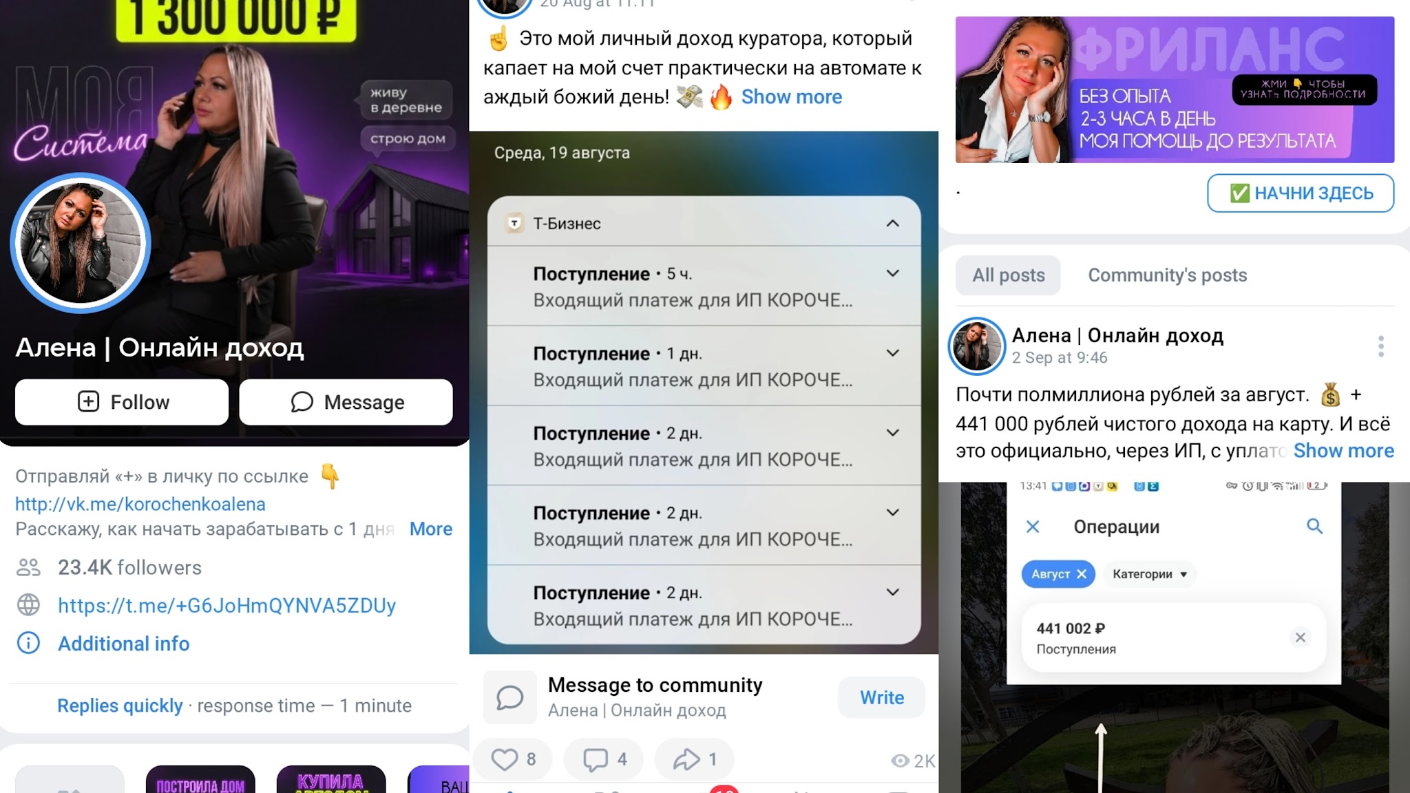 алена онлайн доход отзывы