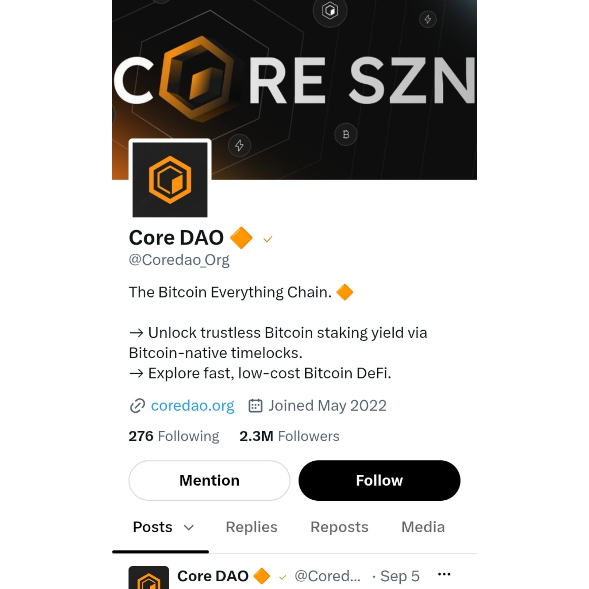 core dao крипта