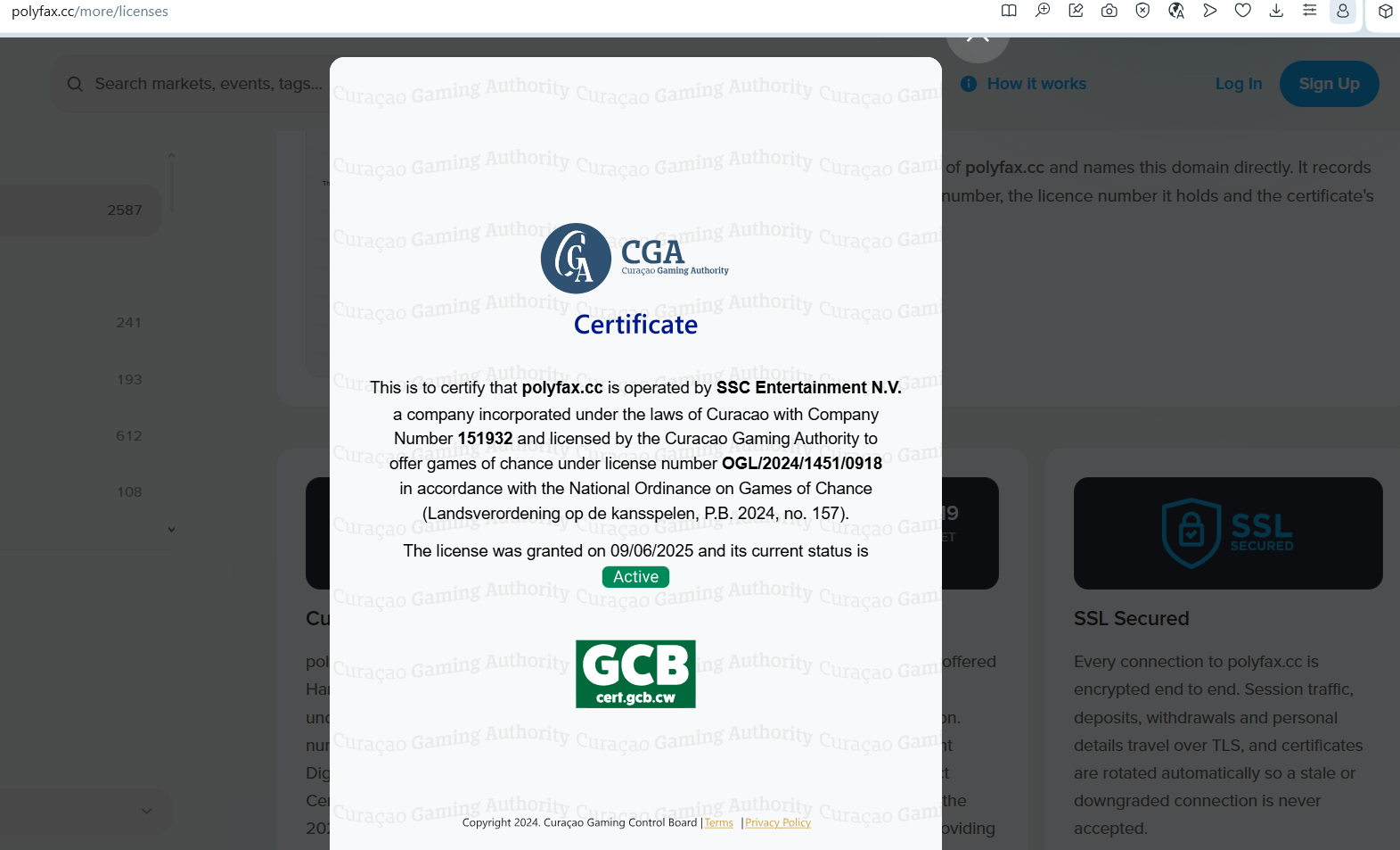 polyfax биржа
