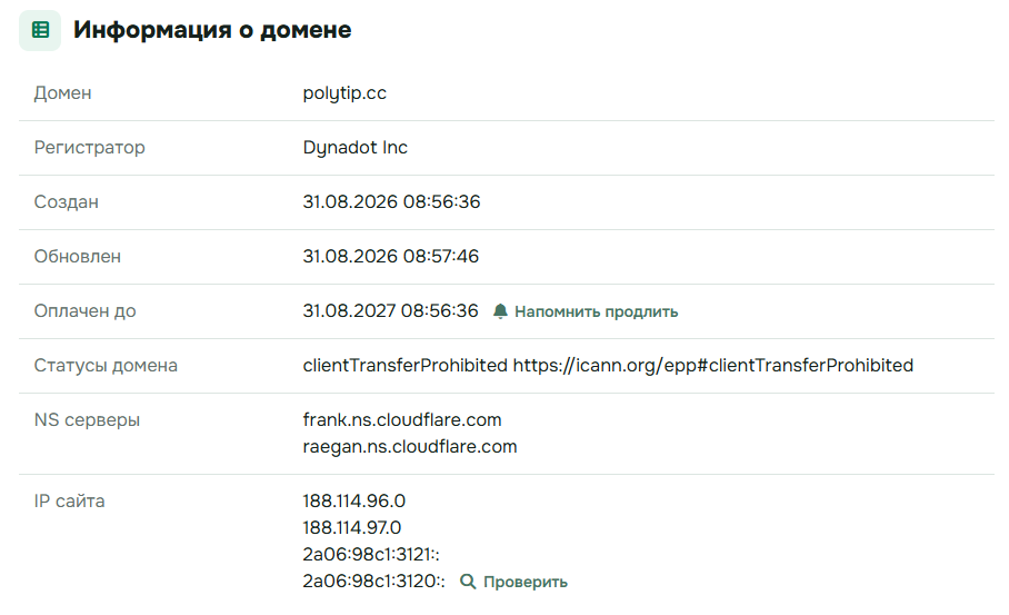 polytip отзывы