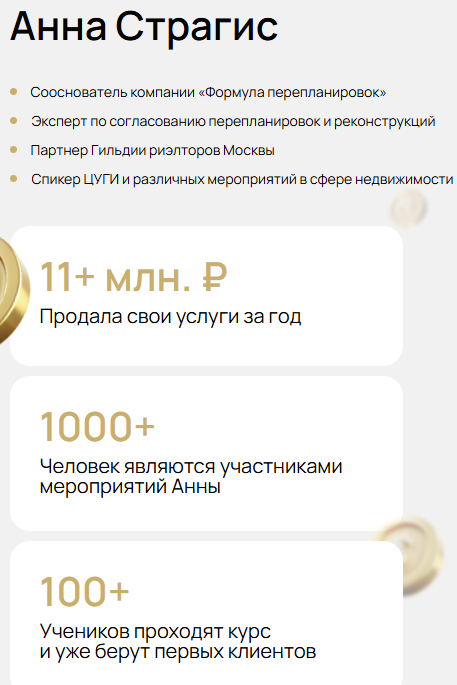 Анна Страгис перепланировка