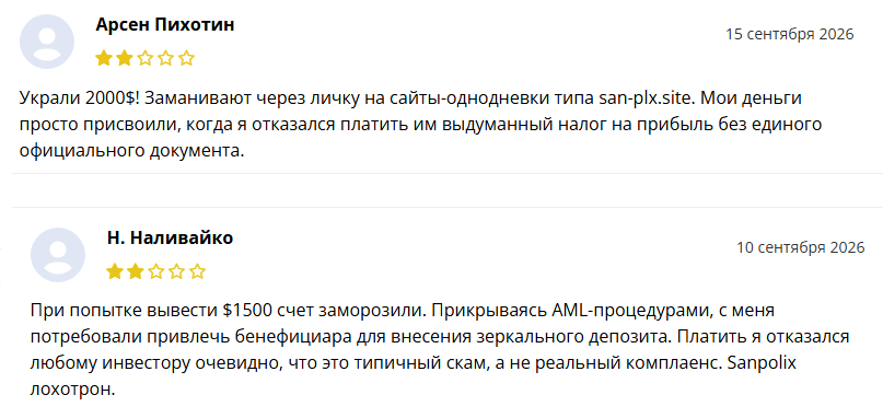 san polix me отзывы