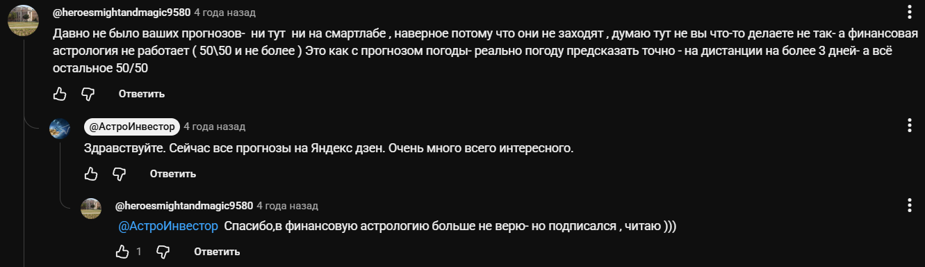 астро инвестор дзен