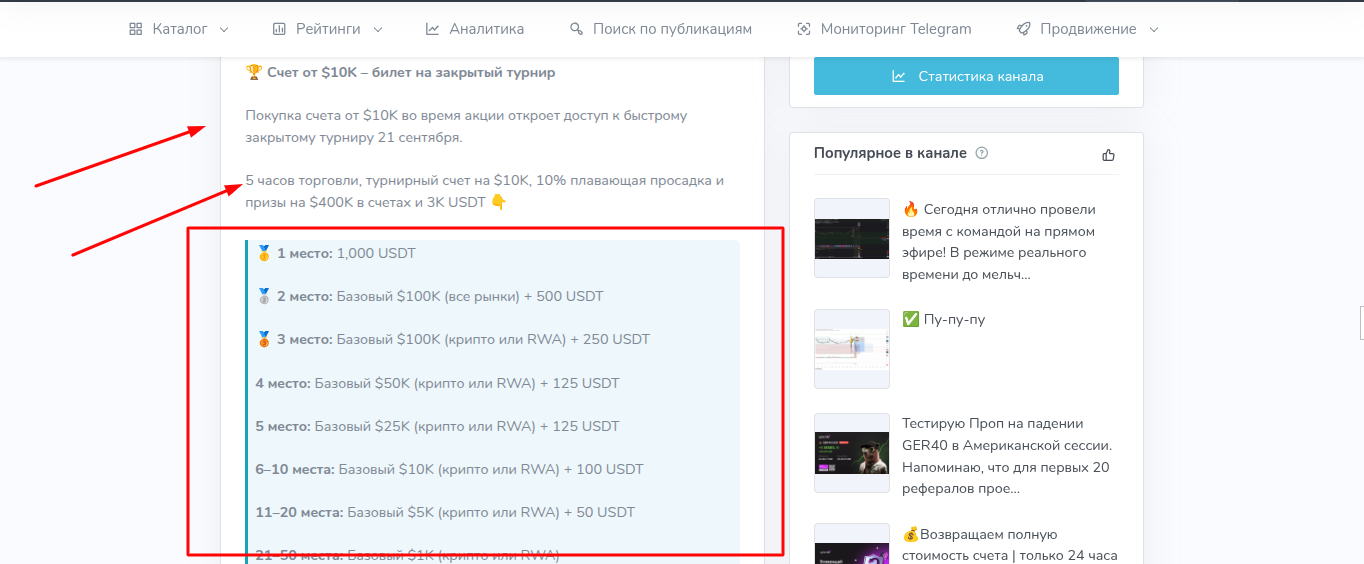 крипторадар тгк