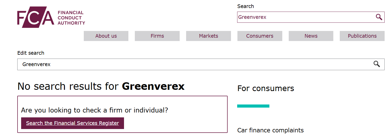 greenverex биржа