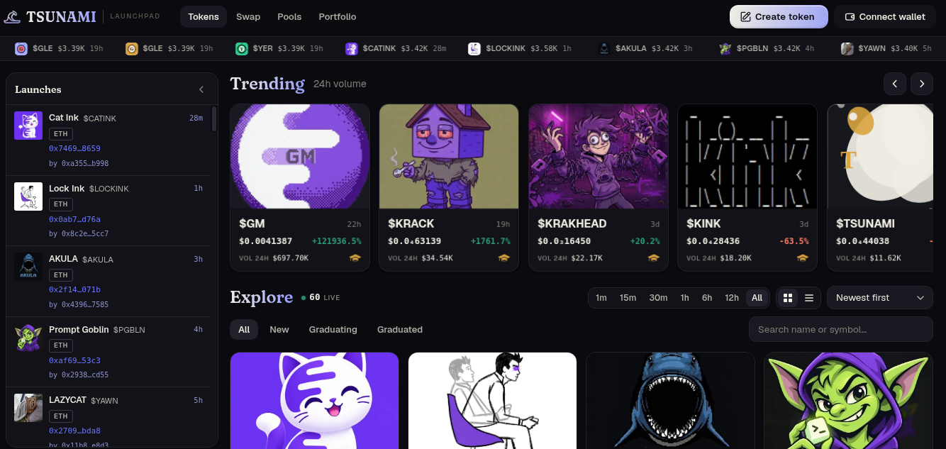 Tsunami trade