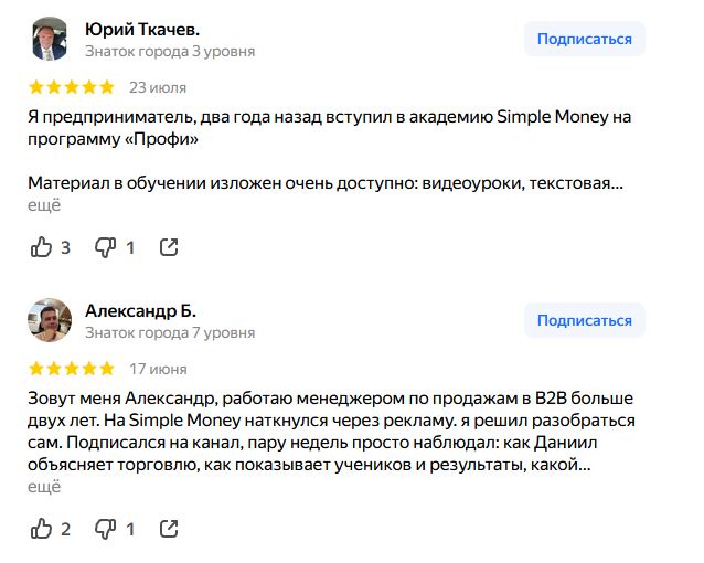 даниил козубов отзывы