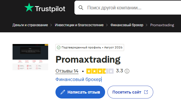 promax trading