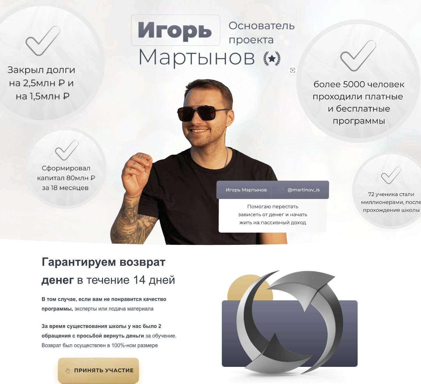 мартынов игорь телеграм