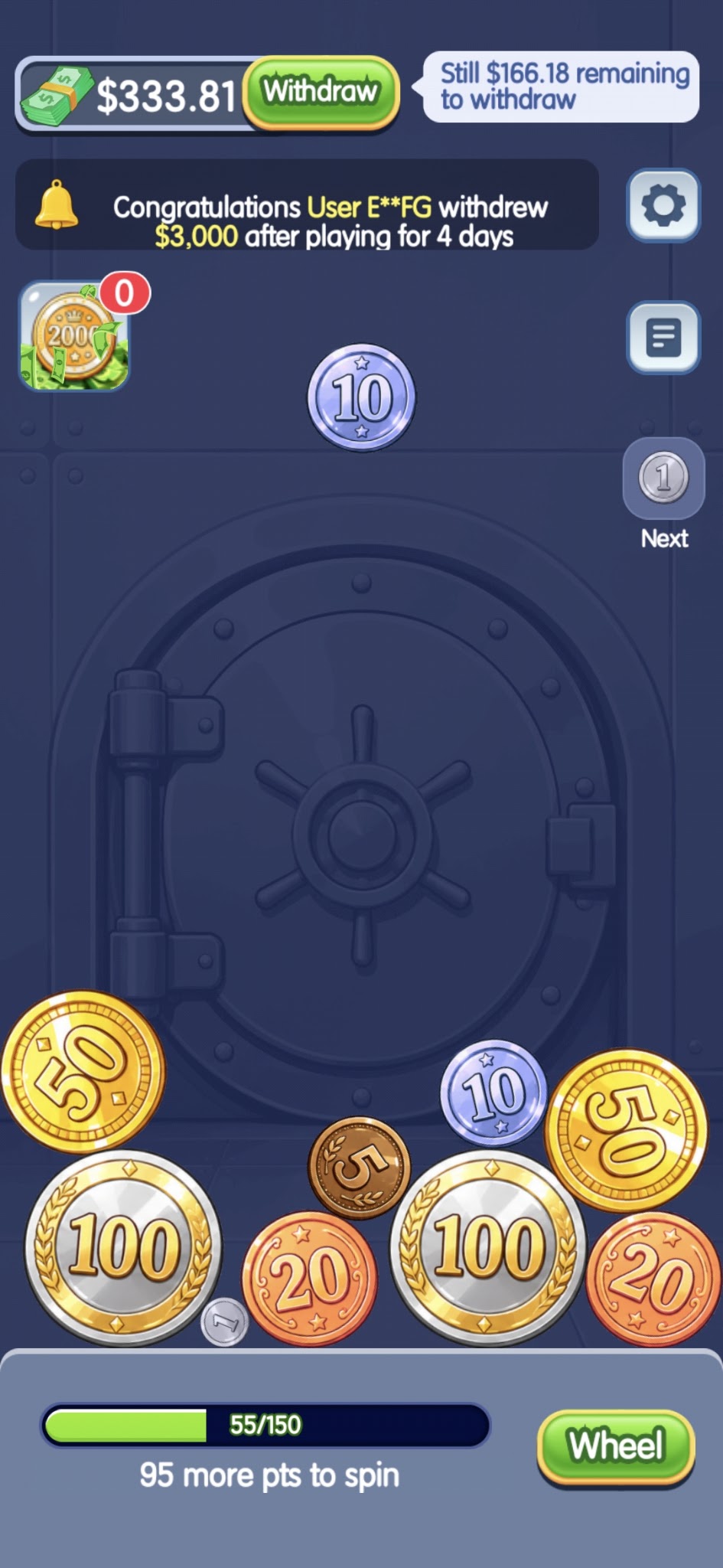 coin merge rush отзывы