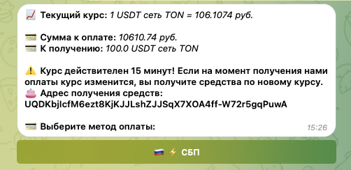 fast wallet ton