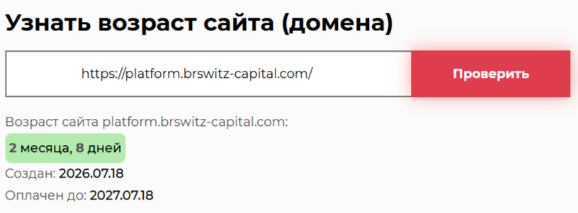 platform brswitz capital com