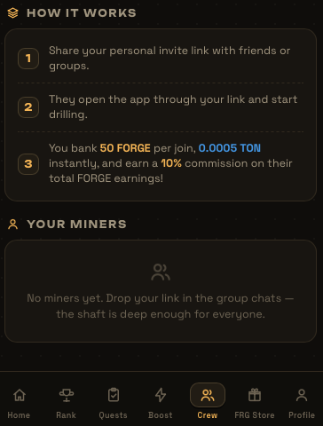 бот forge miner