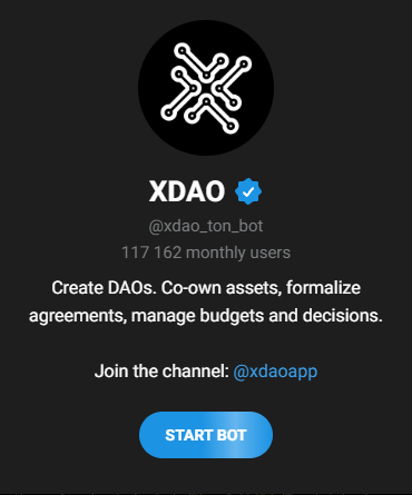 xdao ton bot