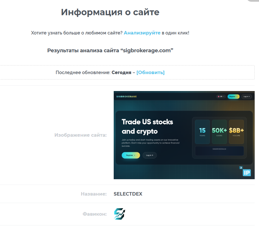 sigbrokerage com отзывы