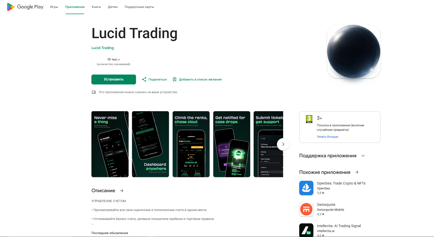 lucid trading что это