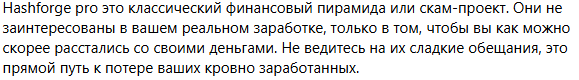 Hash Forge Pro отзывы