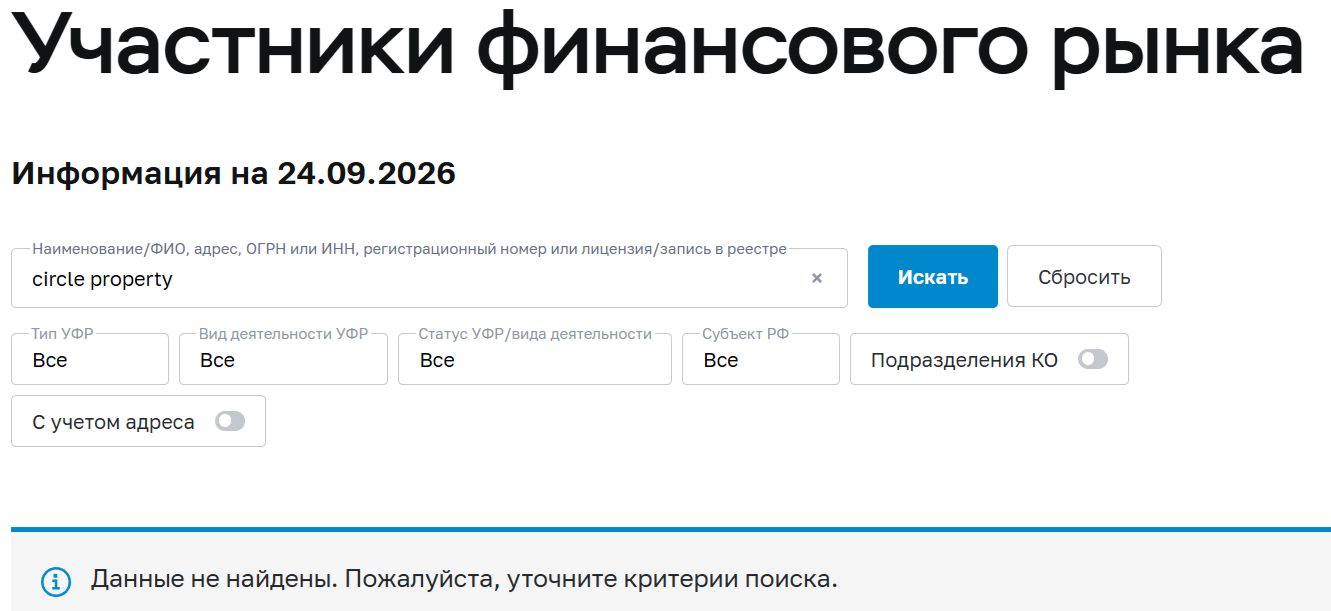 серкл проперти