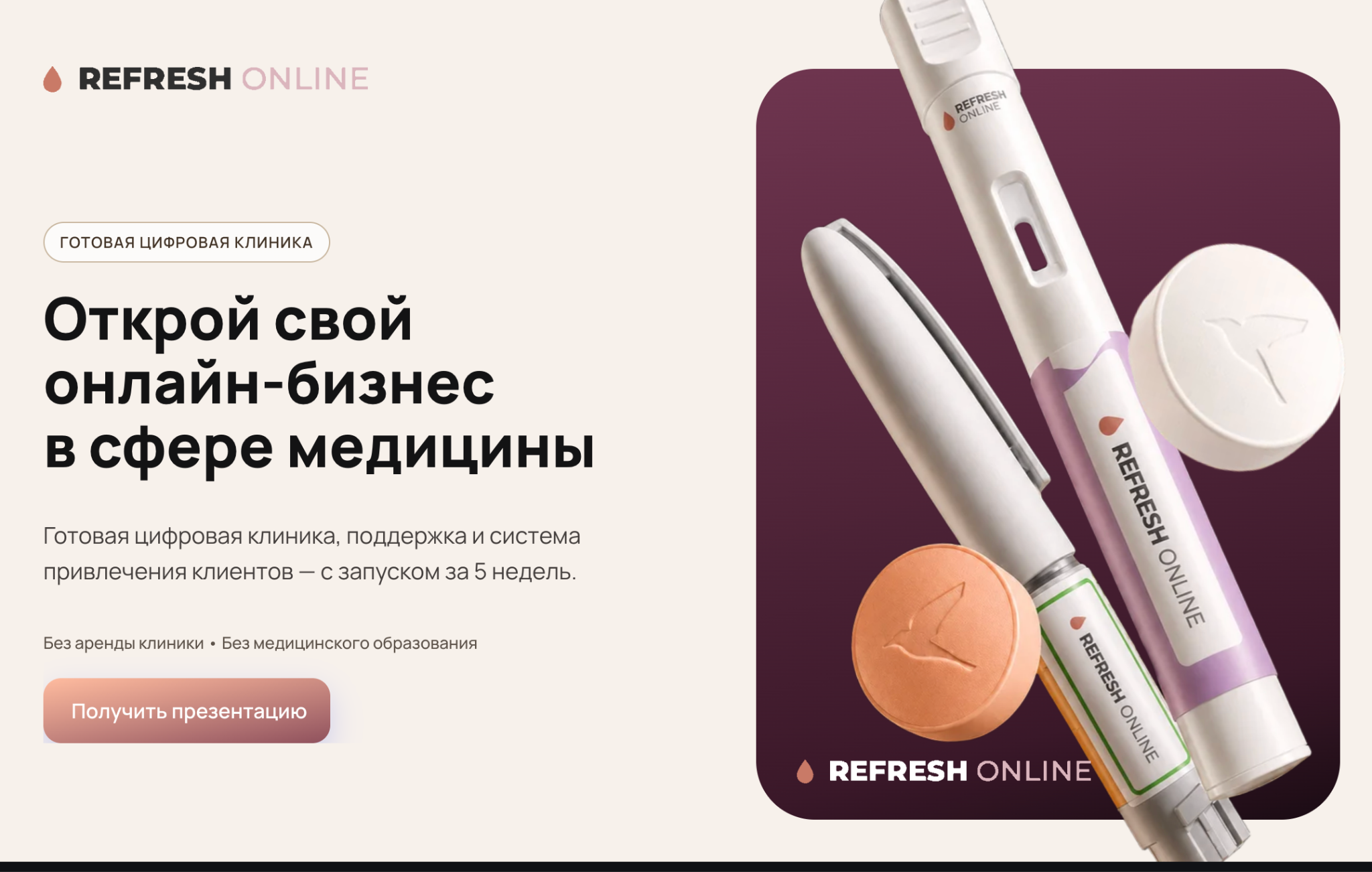 франшиза рефреш отзывы