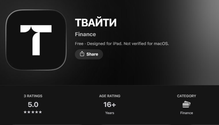 приложение твайти