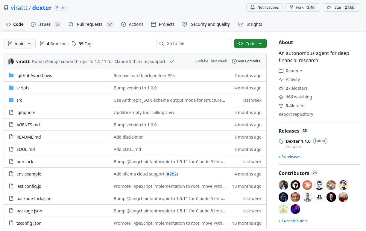 dexter платформа