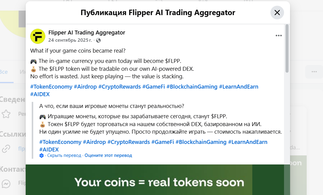 flipper тг
