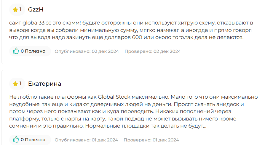 gl stock llc биржа