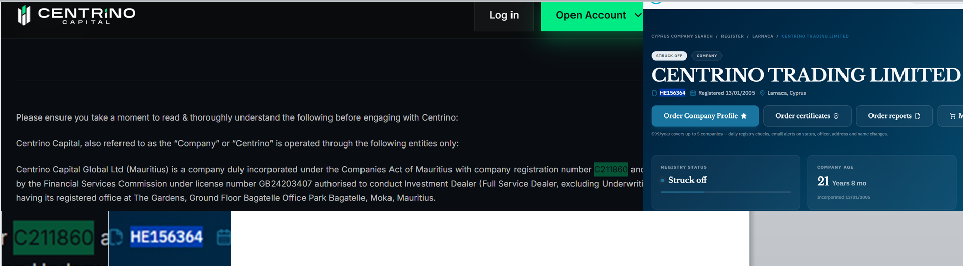 centrino capital
