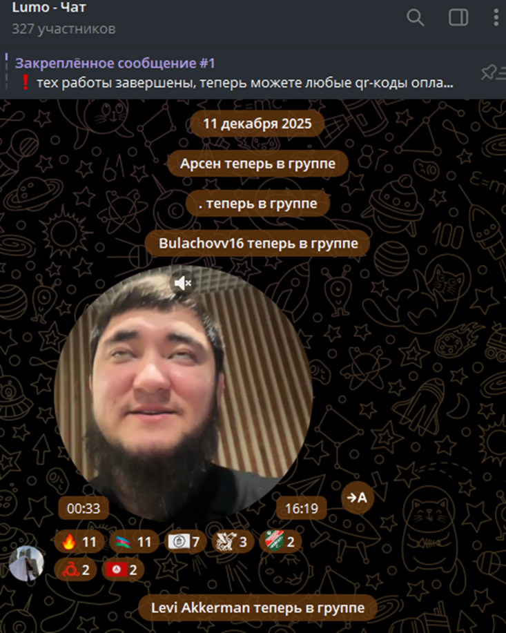lumo telegram