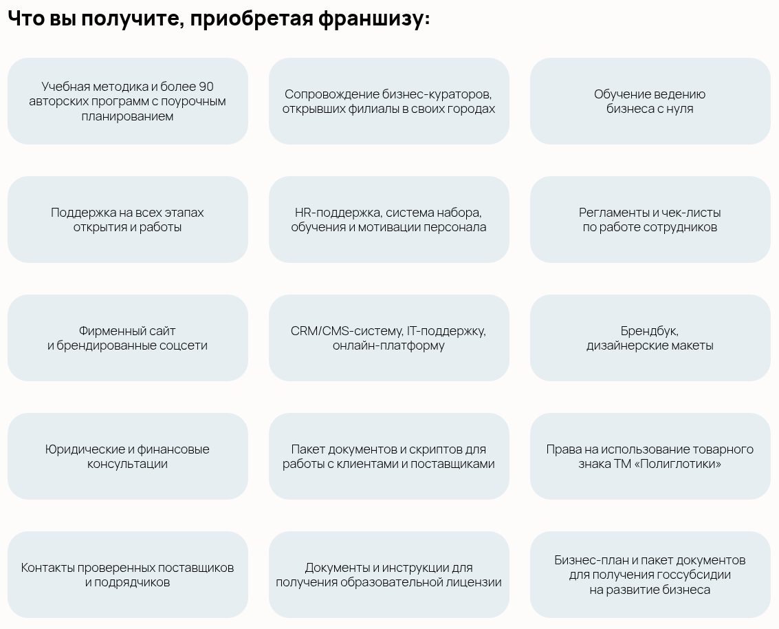 полиглотики франшиза отзывы