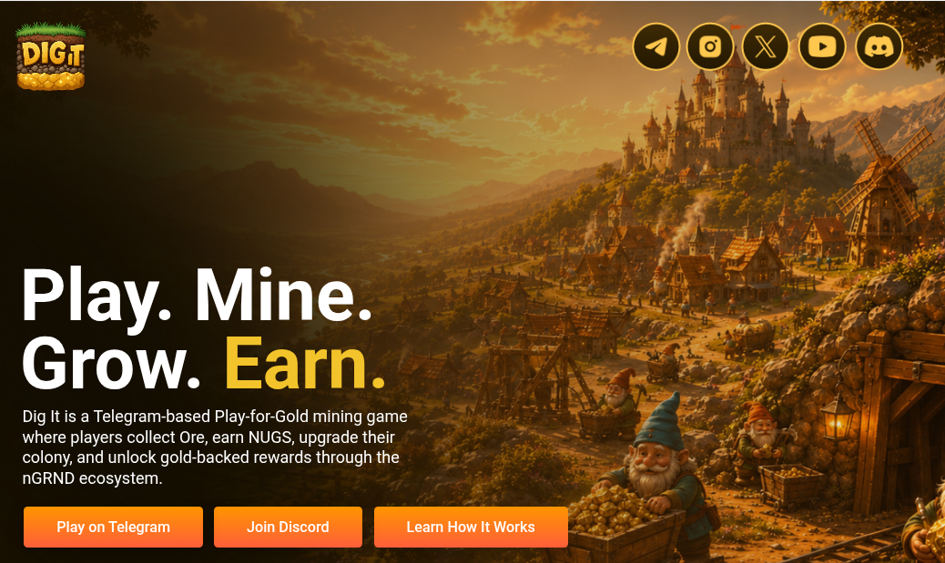 dig it gold game
