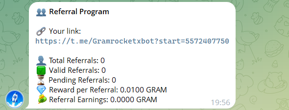 Gramrocketxbot