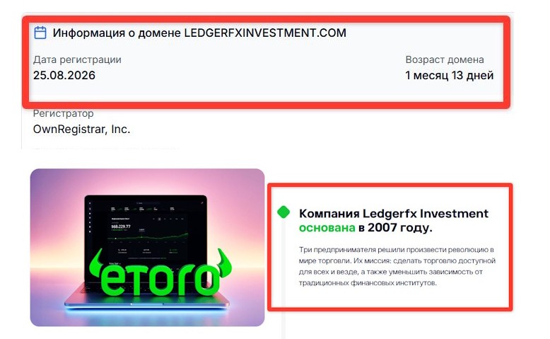 ledgerfx investment