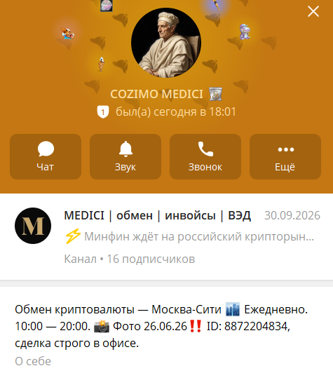 medici crypto отзывы