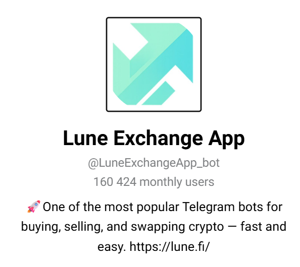 LuneExchangeApp bot
