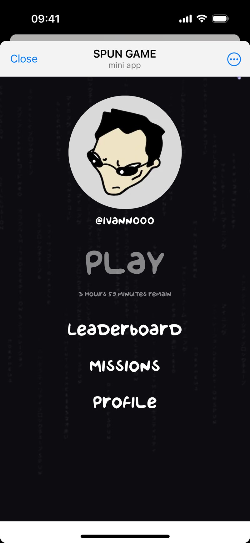 SPUN GAME