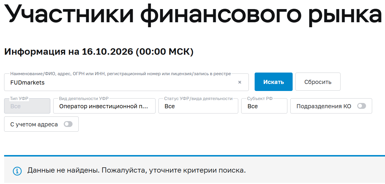 FUDmarkets