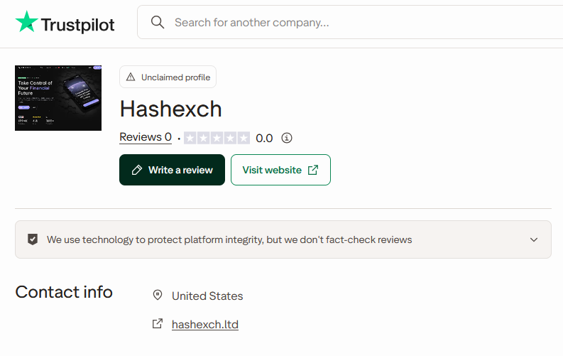 hash exch