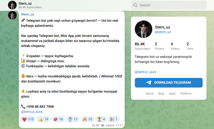 stern uz