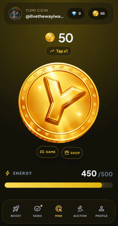 Yumi coin