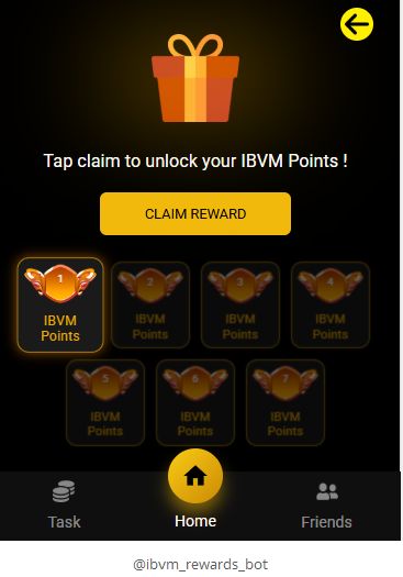 IBVM Rewards Bot