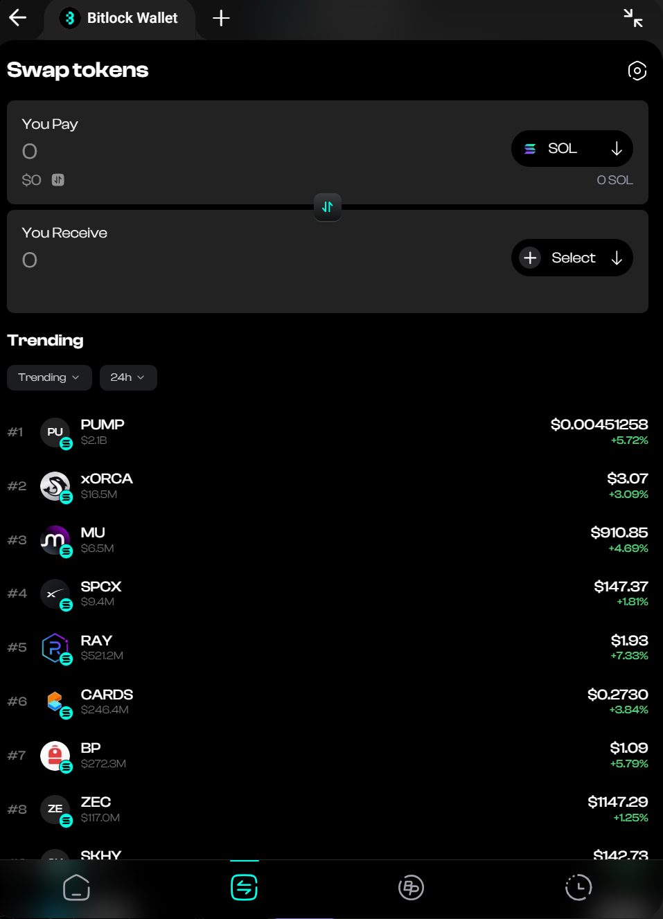 BitlockWallet
